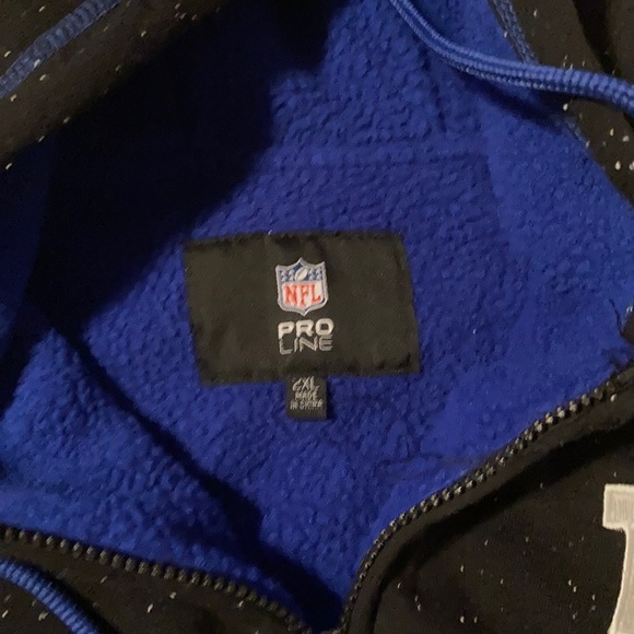 NFL pro line NY Giants hoodie (2xl) - Picture 3 of 3